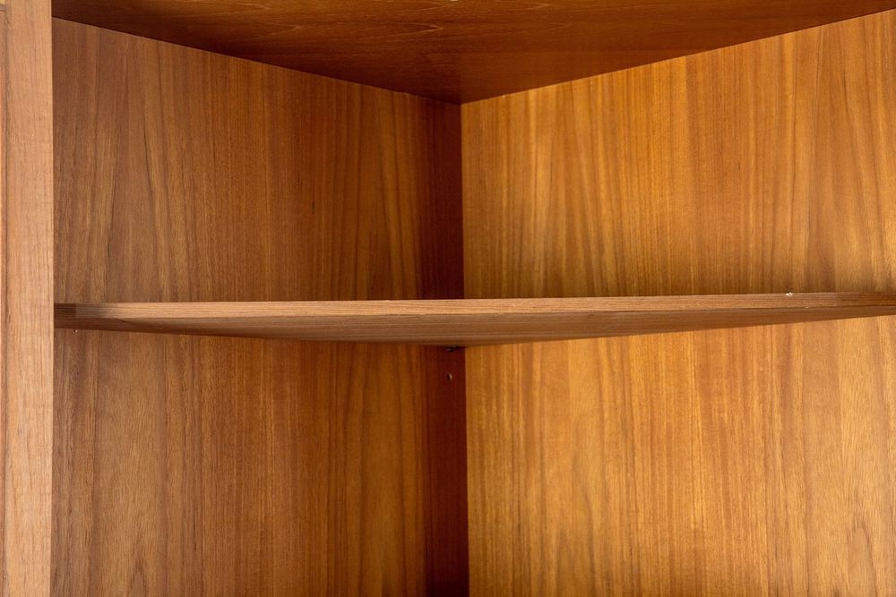 Szafka narożna | witryna VM Mobler z drewna tekowego Dania 1980s