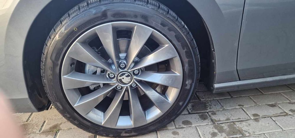 Oryginalne kola zimowe do Volkswagen Skoda, felgi alu  8.0Jx18H2 ET41
