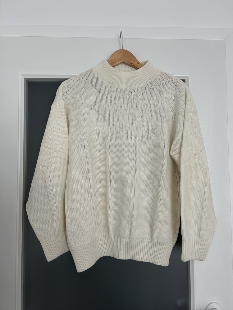 Sweter vintage unisex retro