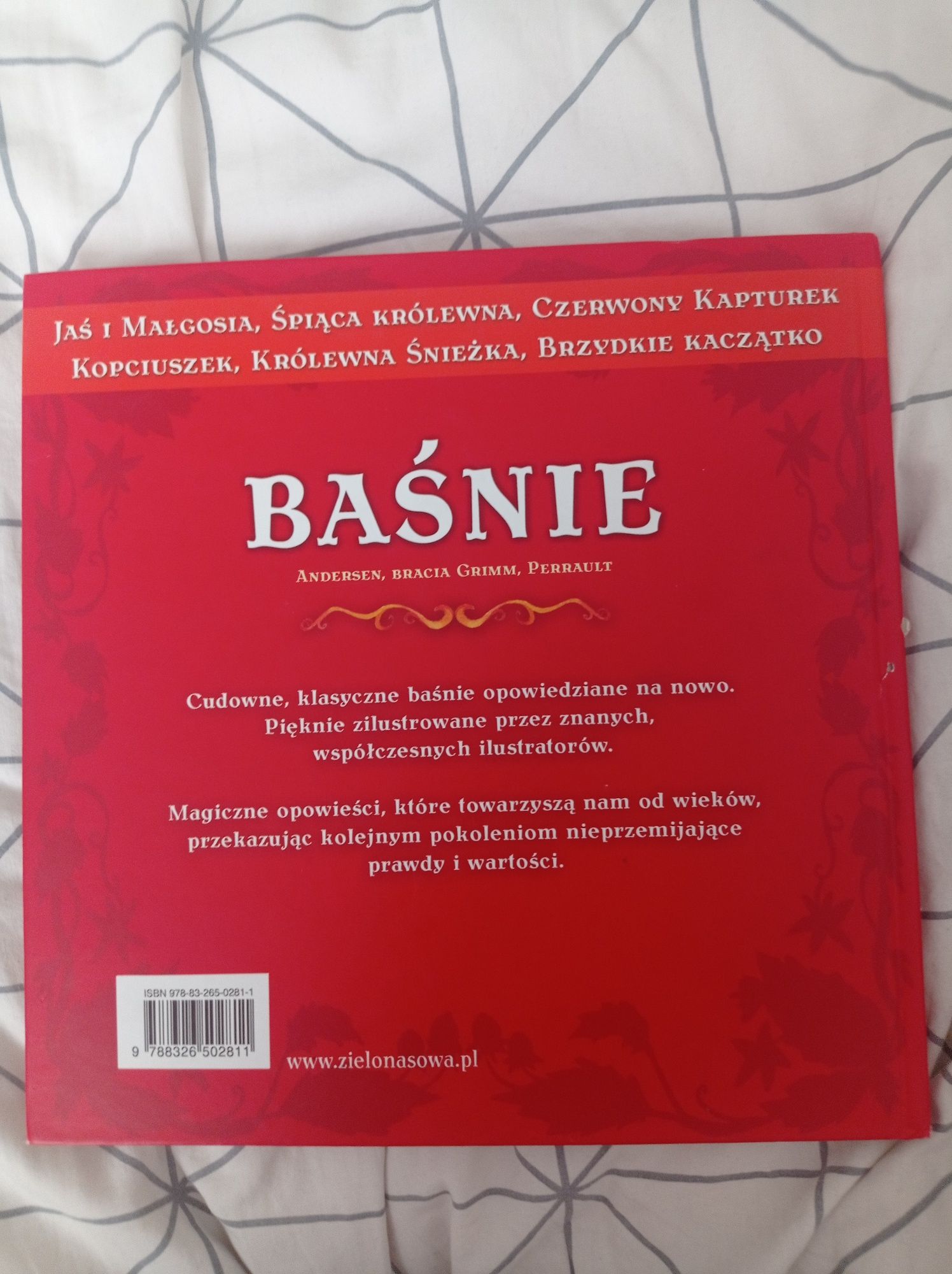 Książka dla dzieci "Baśnie"