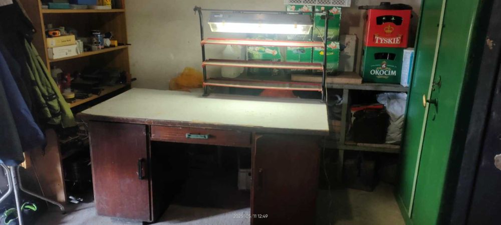 Biurka z czasów PRL warsztatowe