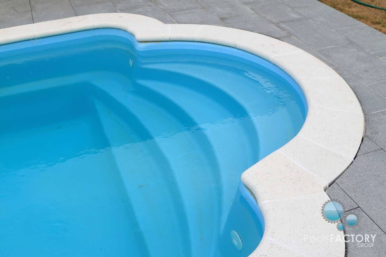 Basen ogrodowy z laminatu, poliestrowy 6x3x1,4 od ręki Producent