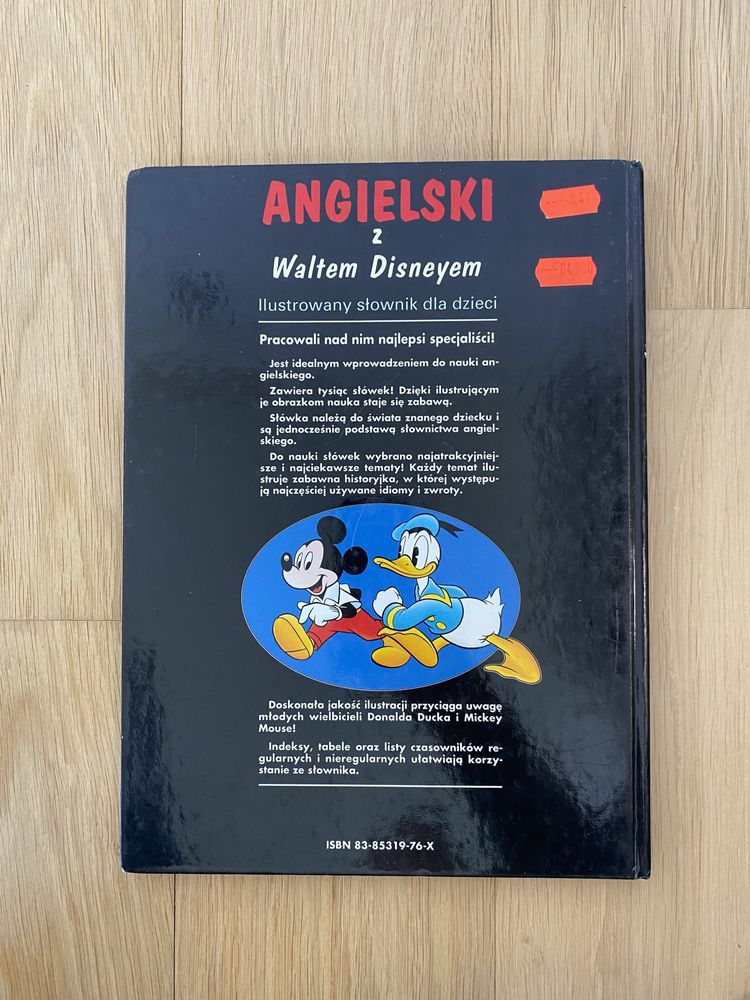 Angielski z Waltem Disneyem ilustrowany słownik dla dzieci