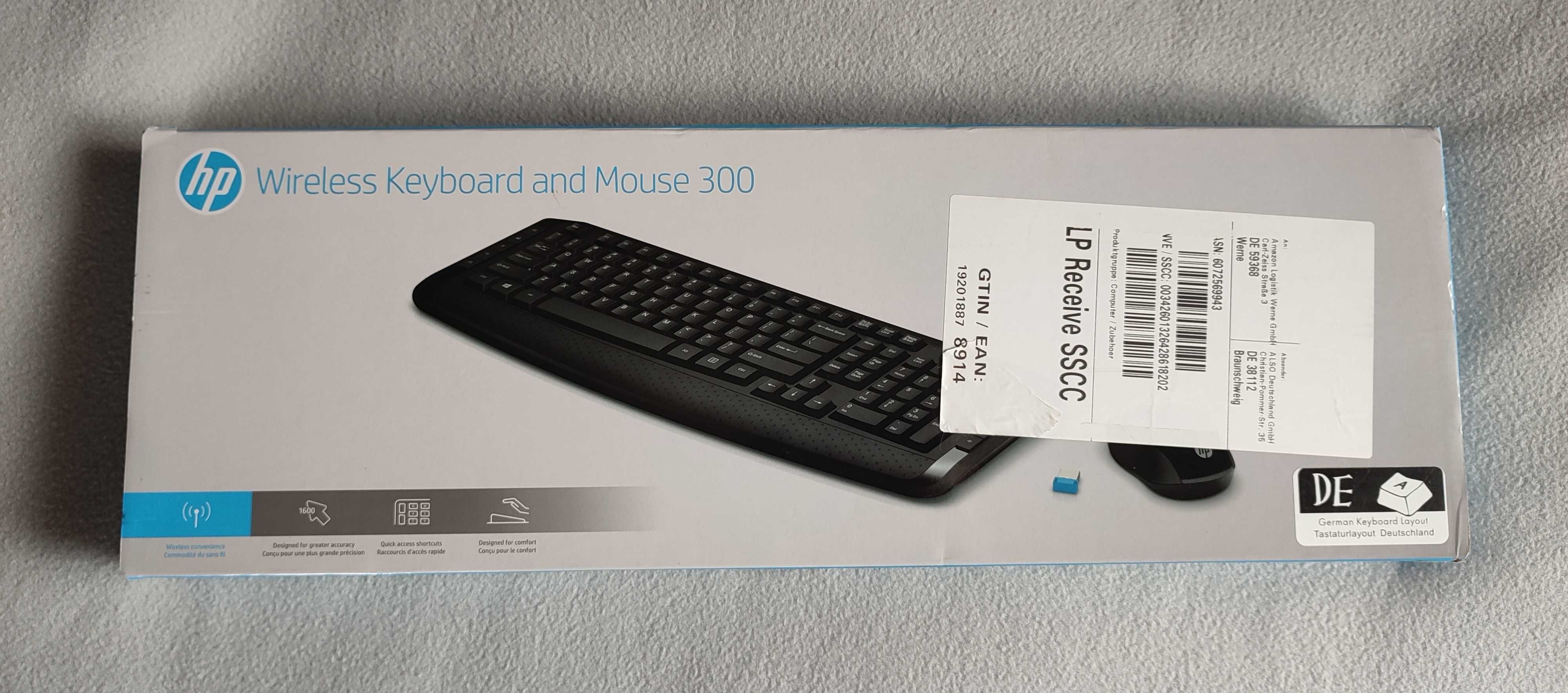 HP Wireless Keyboard & Mouse 300