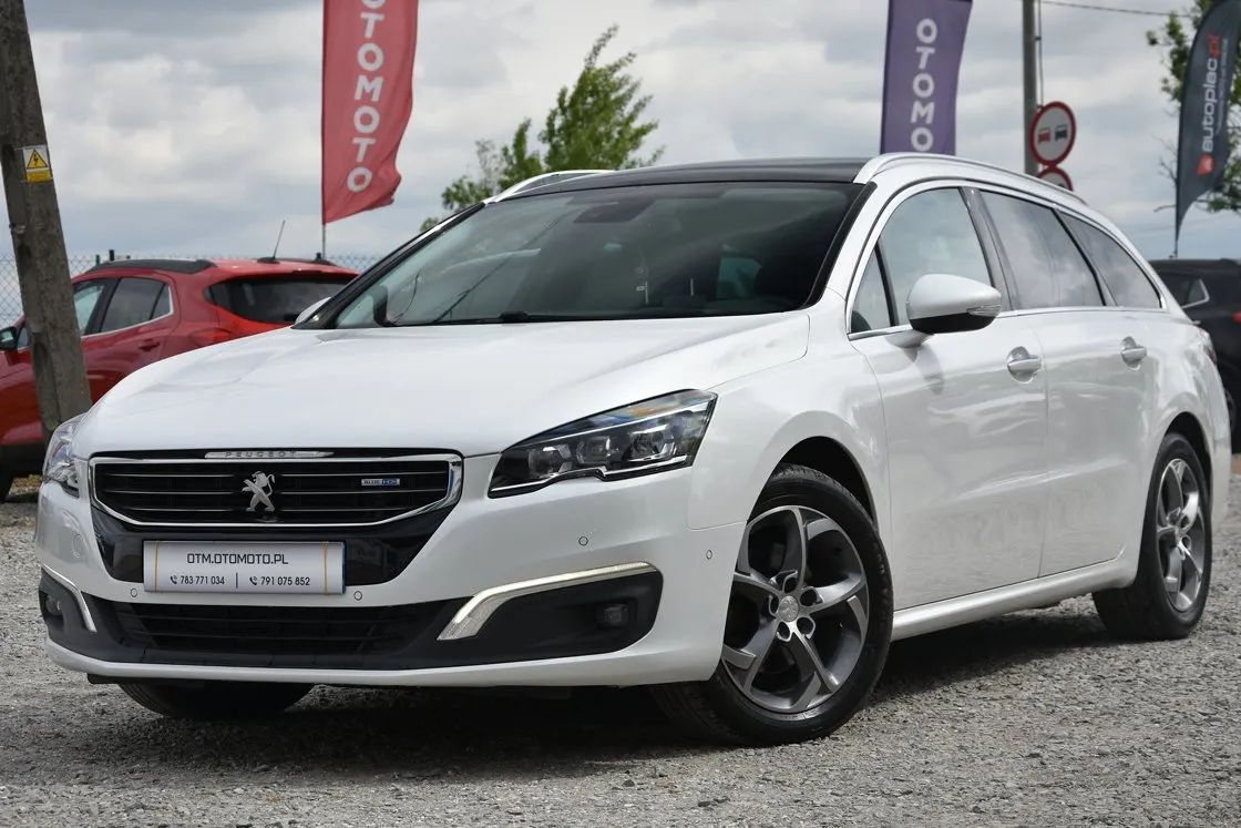 Peugeot 508 LED Navi Blis SKÓRA FULL LED grzane fotele