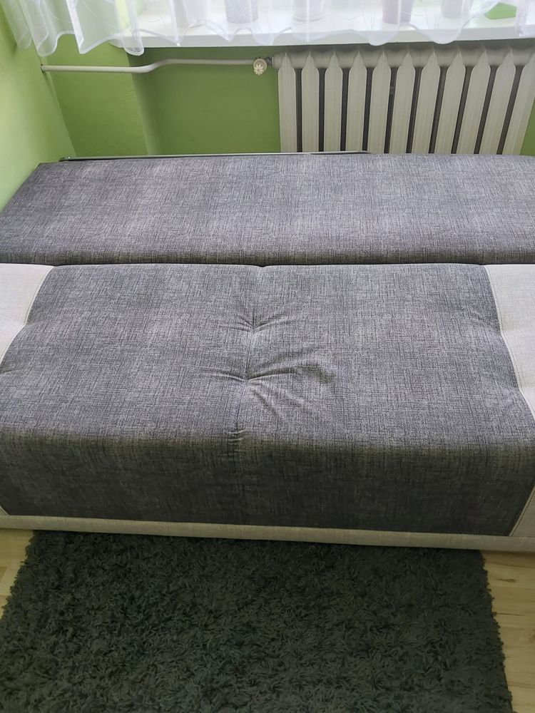 Sofa kanapa rozkładana plus fotel