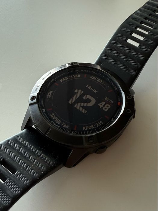 Годинник Garmin Fenix 6X Pro повний комплект, як новий