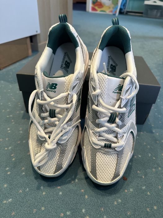 Nowe New Balance 530 biało zielone turkusowe 39,5. Oryginalne Pudełko.