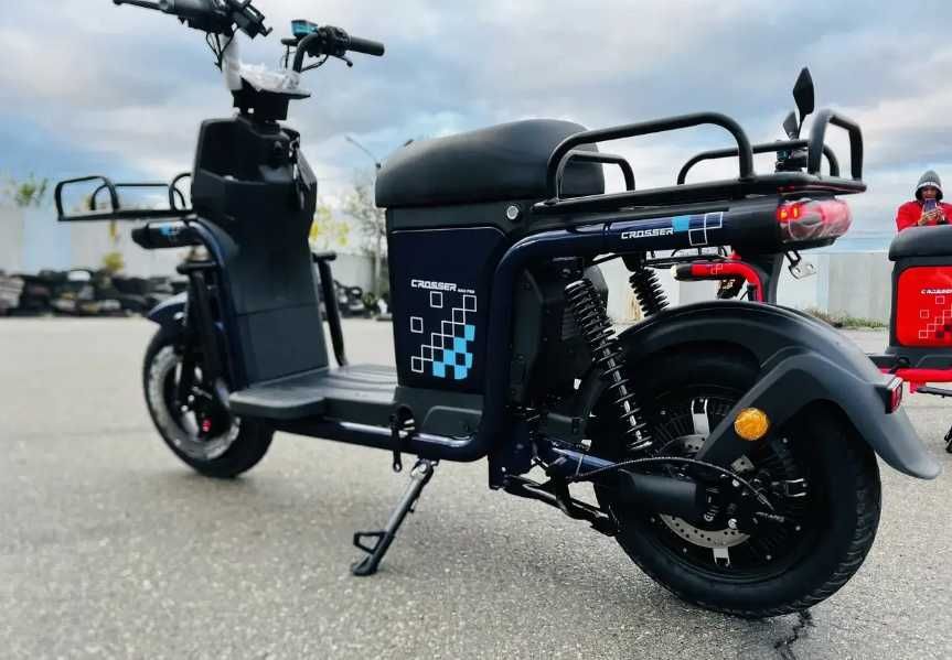 ХІТ ! Електроскутер Crosser - надійний 1000W 72V для щоденних поїздок