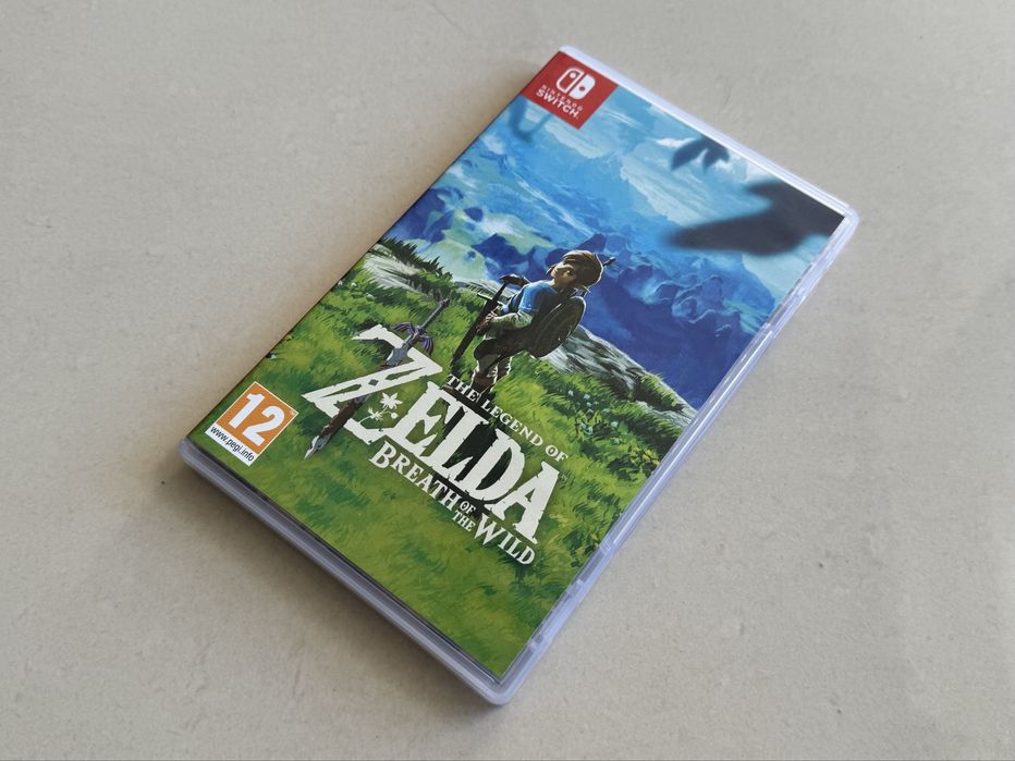 ZELDA Breath Of The Wild Nintendo Switch / Oled / Lite Wysylka !