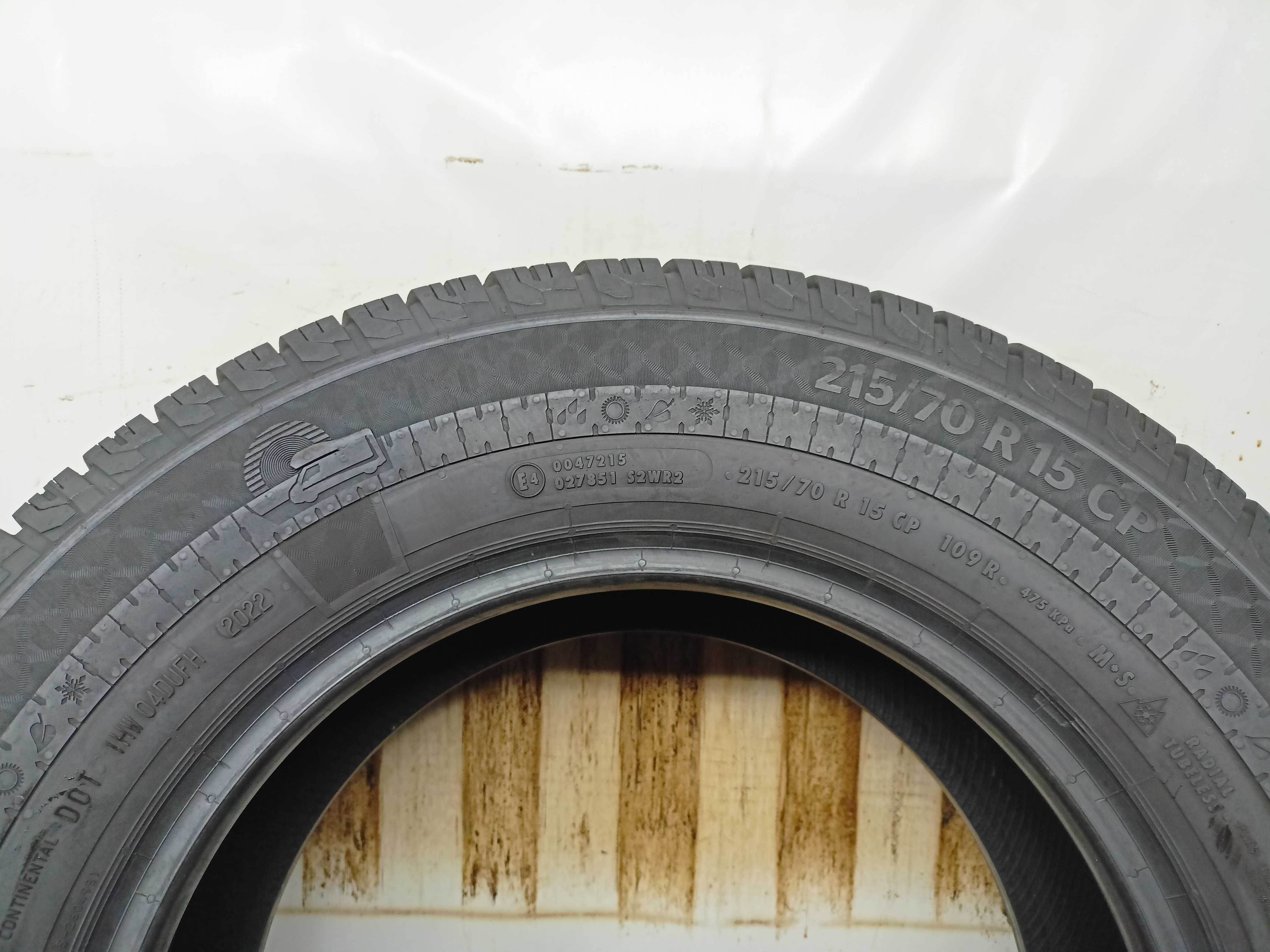 Continental VanContact Camper 215/70/15C 22r. 109R Nowa (4411)