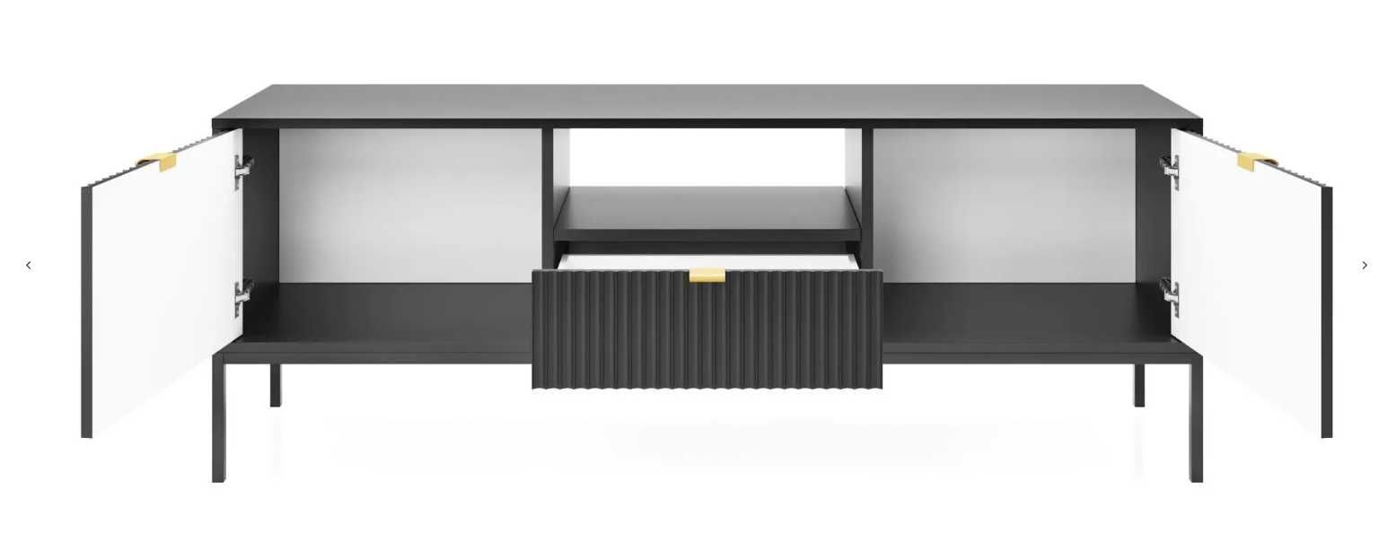 Szzafka RTV Nova Czarna 154cm