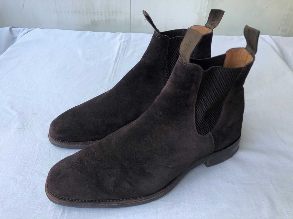 Оригинальные замшевые ботинки Челси Loake 1880