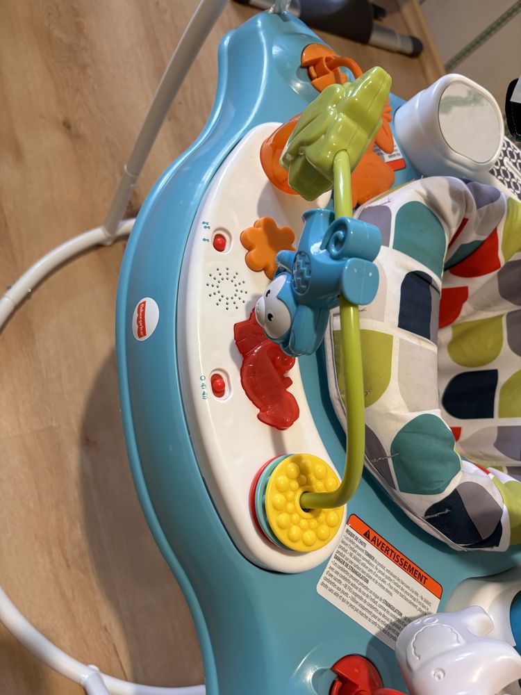 Дитячі стрибунці пригунки fisher price (розвиваючий центр)