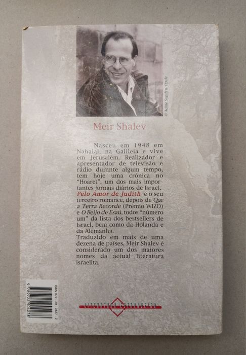 Meir Shalev, Pelo Amor de Judith