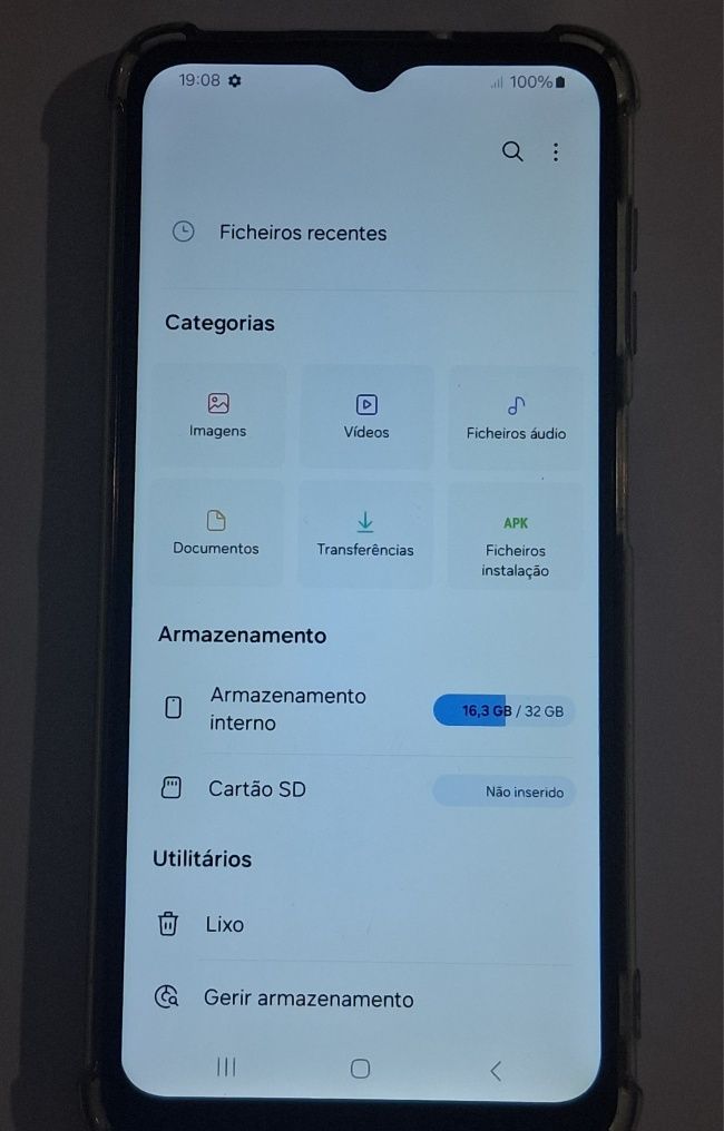 Samsung A04s como novo