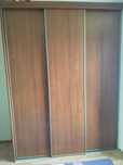 Szafa pokojowa trzydrzwiowa garderoba zabudowa 245x60x180 cm