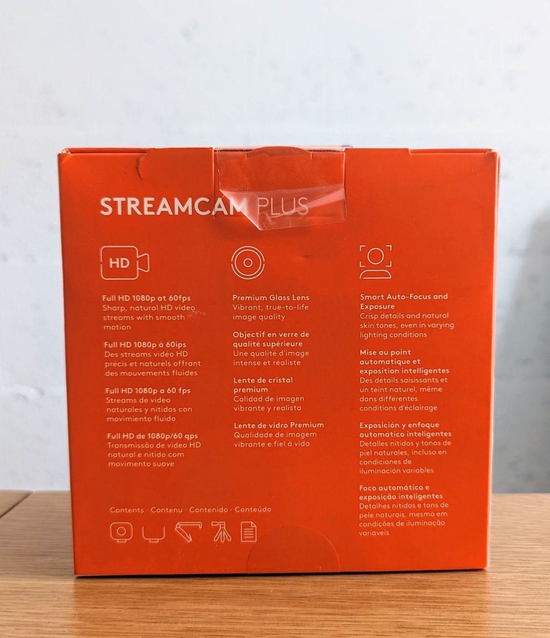 Веб-камера Logitech StreamCam Plus + Штатив + Безкоштовна доставка!