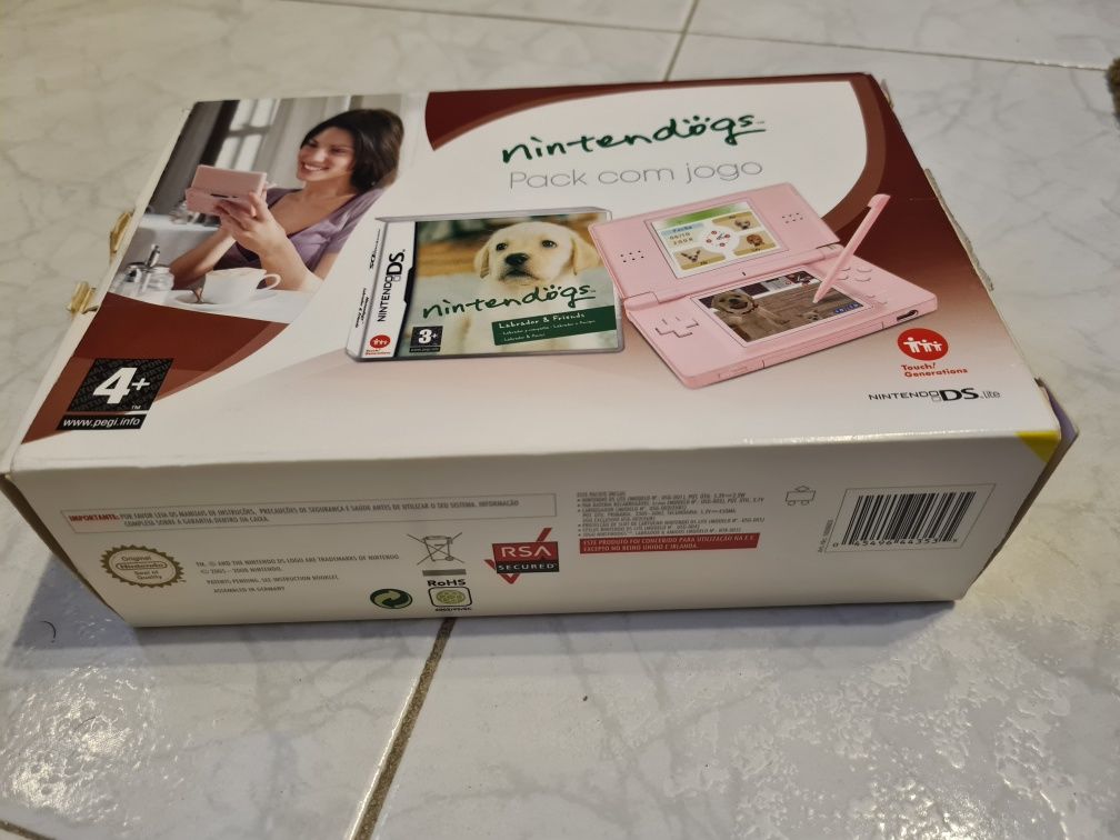 Nintendo DS lite Rosa