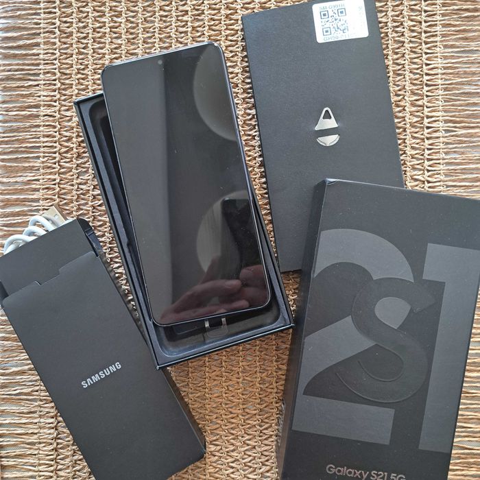 Samsung Galaxy S21 5G czarny stan idealny