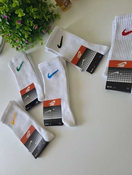 Носки мужские високі Nike Puma Adidas найк пума адідас кольорове лого