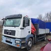 man skrzyniowy z mocnym  hds  5700kgi salon specyjalny fra vat brutto