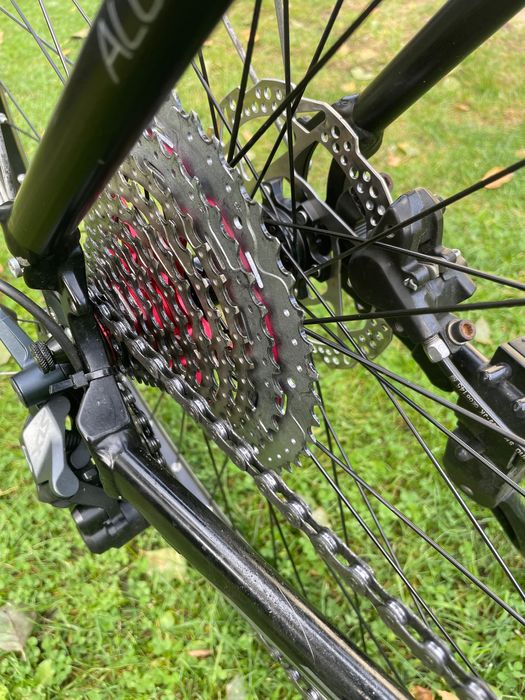 Rower crosowy/gravelowy Shimano Deore 1×12, hydraulika, aluminiowy 28