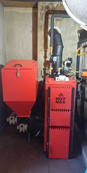 Montaż instalacja piec kocioł kotły pellet ekogroszek węgiel drewno