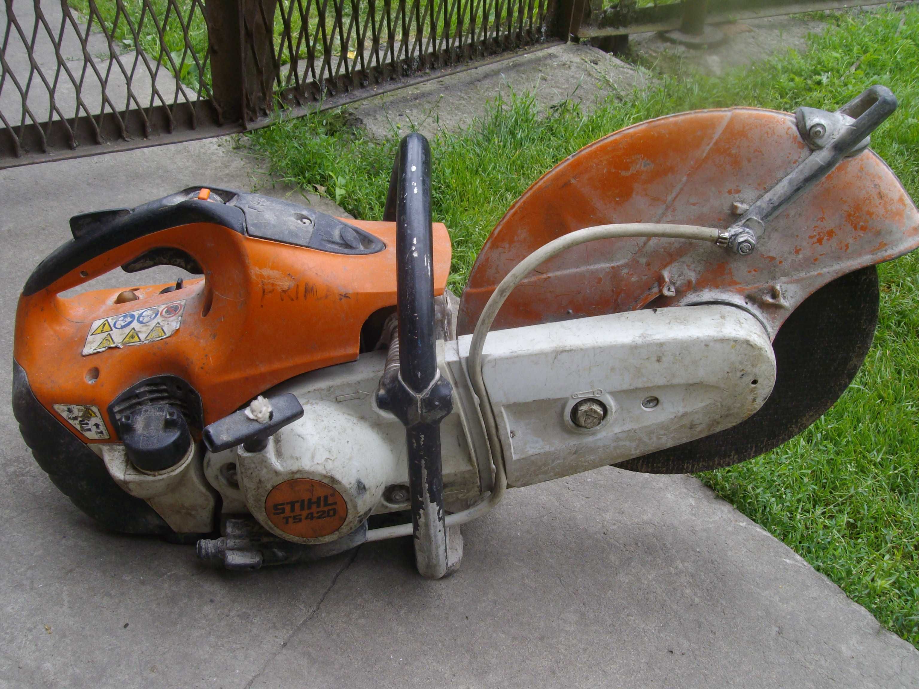 piła przecinarka stihl ts 420