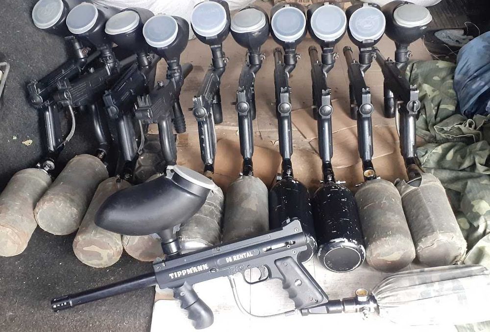 Прокат пейнтбольного спорядження, лазертаг.