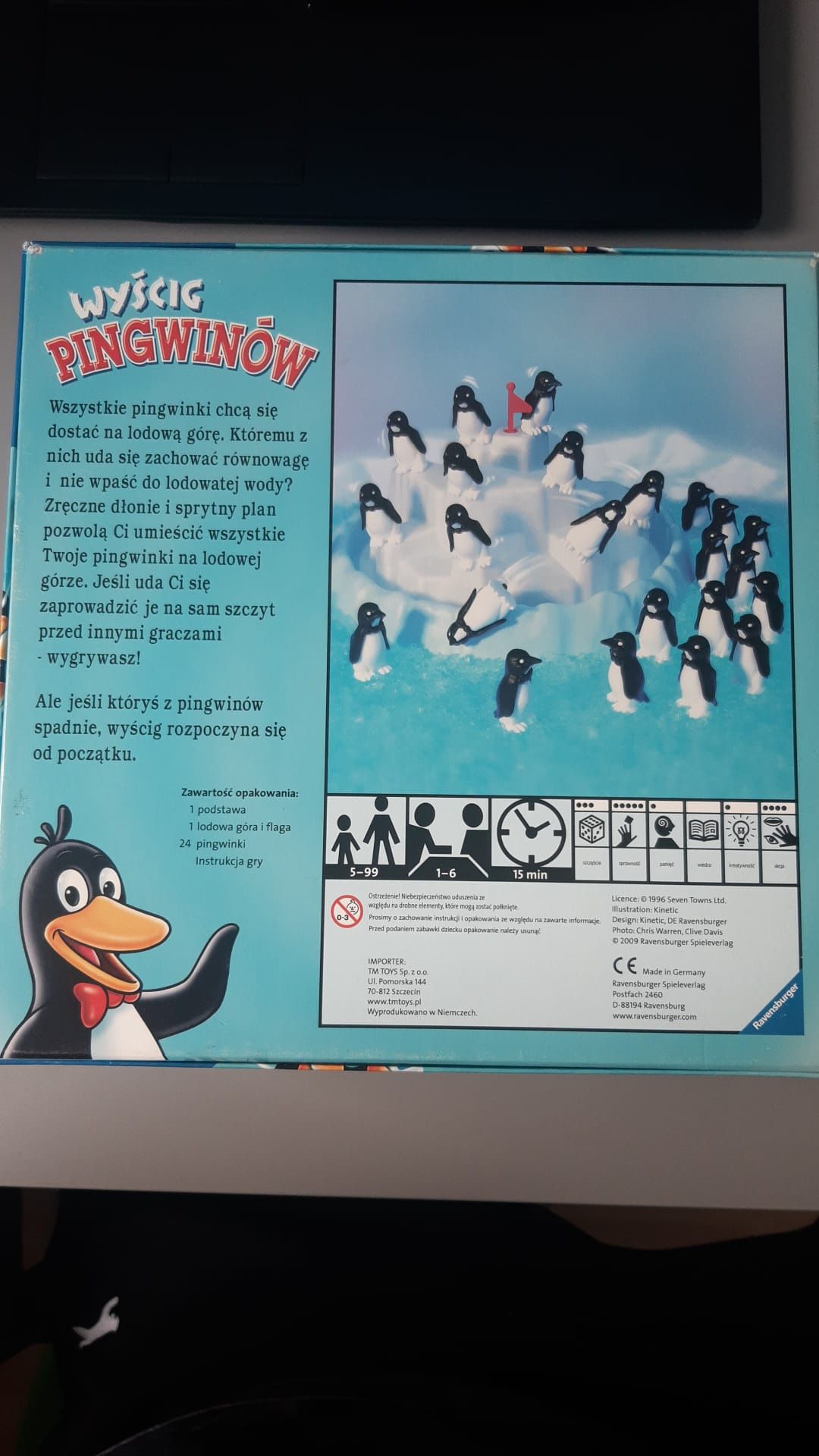 Wyścig Pingwinów Ravensburger gra