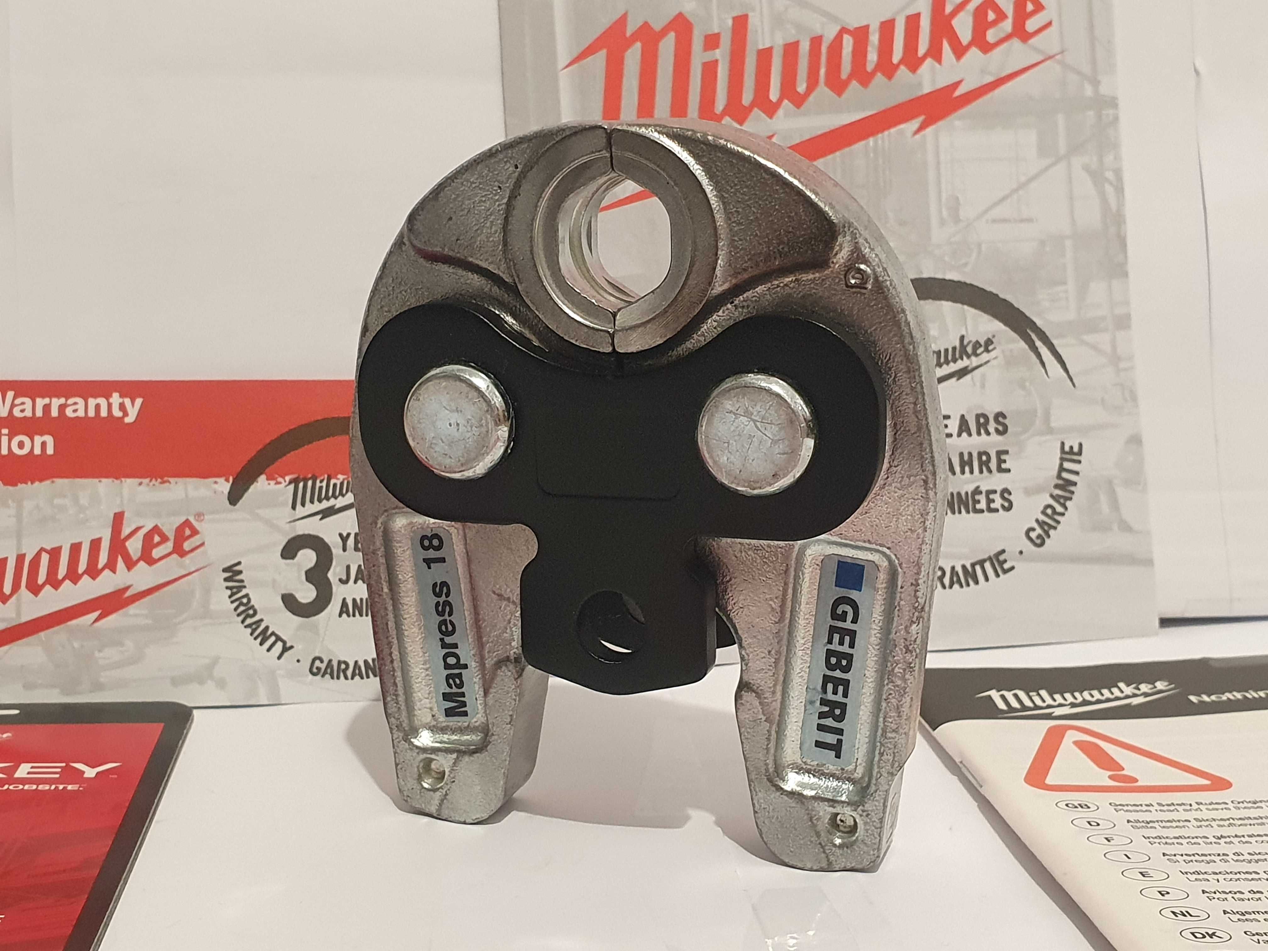 Cęgi zacisk Milwaukee Mini M18 do zaciskarki Geberit Hilti Novopress