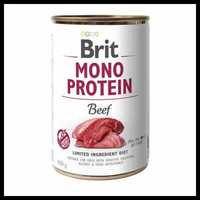 Консерви для собак Brit Mono Protein Beef з яловичиною 6шт*400 г