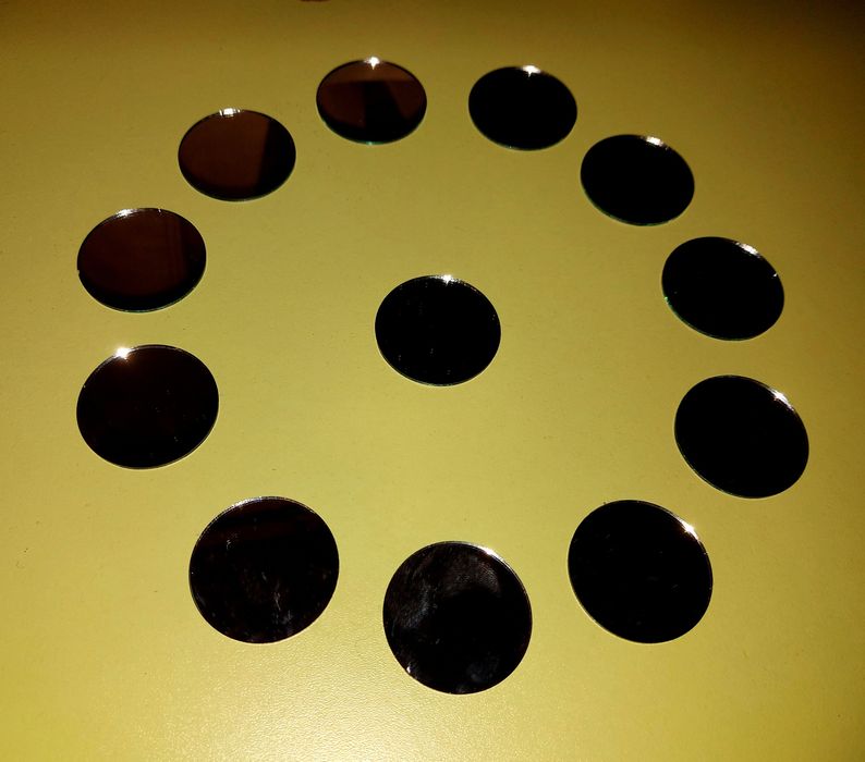 Квадратики для зеркальных шаров. Создание и восстановление