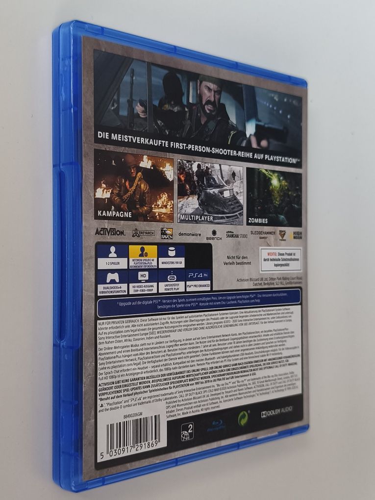 Gra Ps4 Call of Duty Black Ops Cold War gry PlayStation 4 Sniper UFC