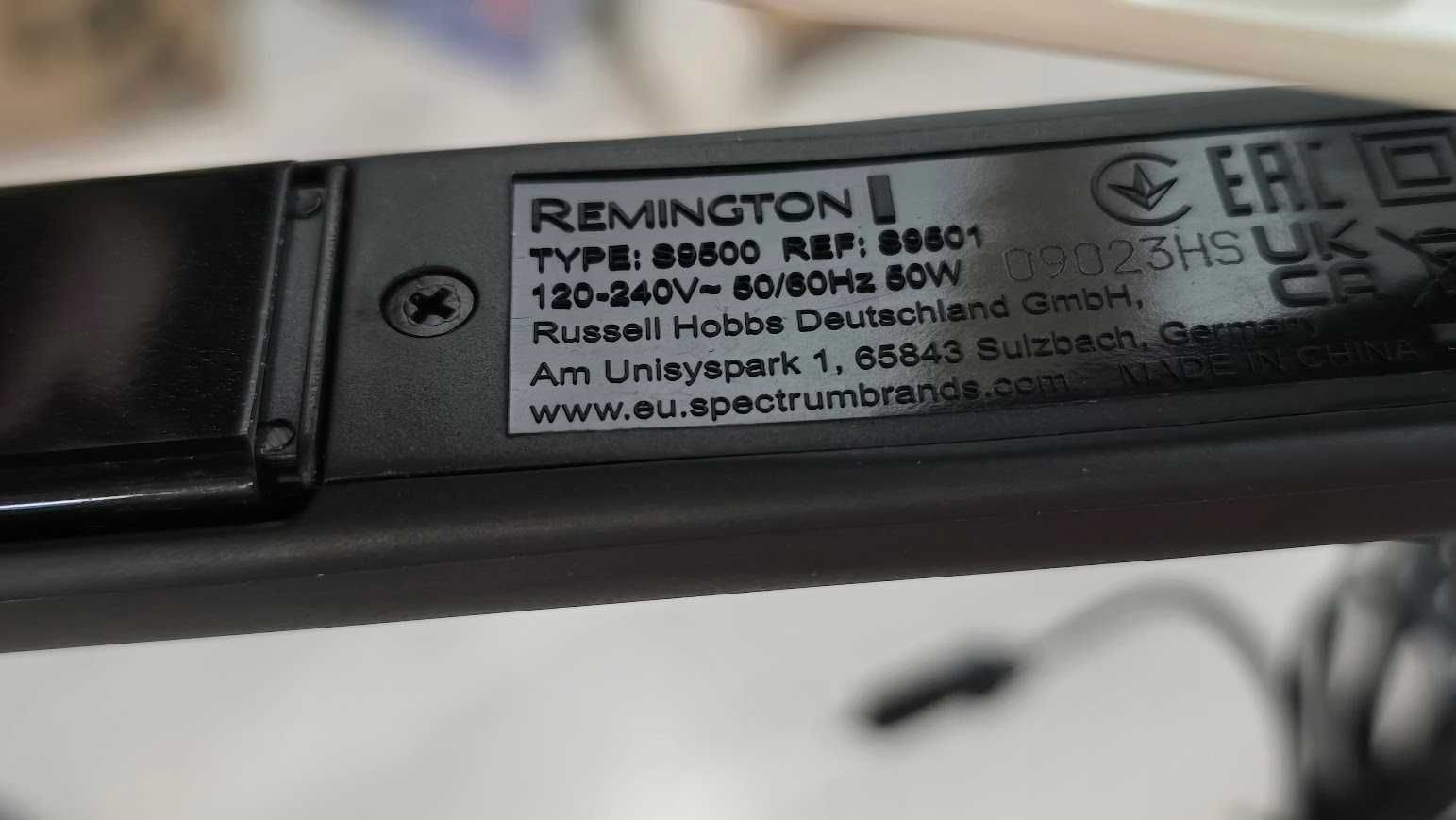 Prostownica Remington S9501 Ceramiczna z regulacją temperatury + etui