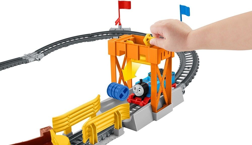 Fisher price залізнична дорога Thomas cтрибок з мосту trackmaster