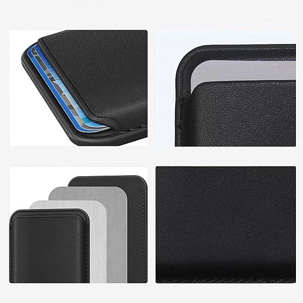 Etui Tech-Protect MagWallet Magsafe na karty - czarne