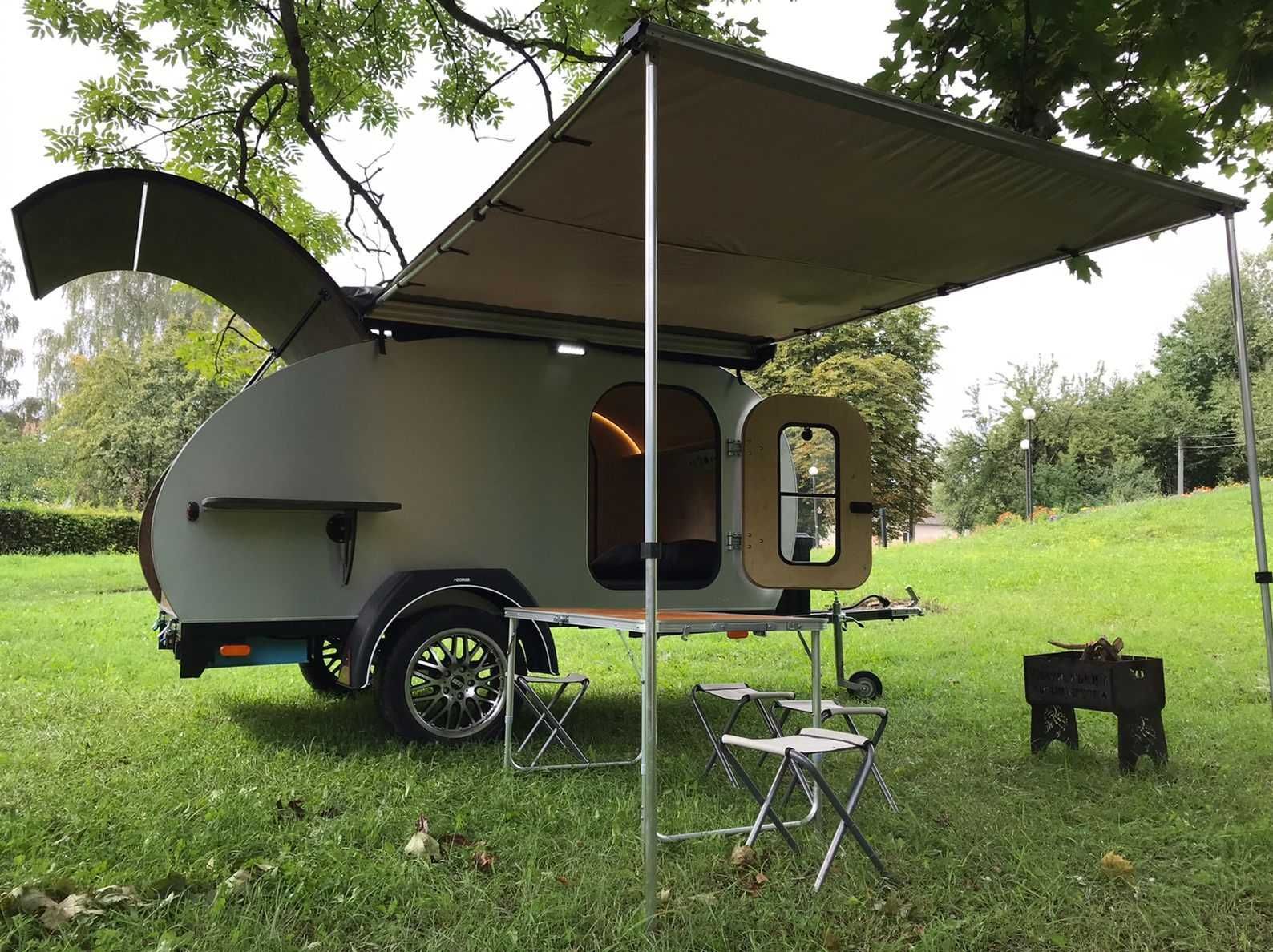 Кемпер Трейлер дом на колёсах прицеп капля teardrop camper teardrop