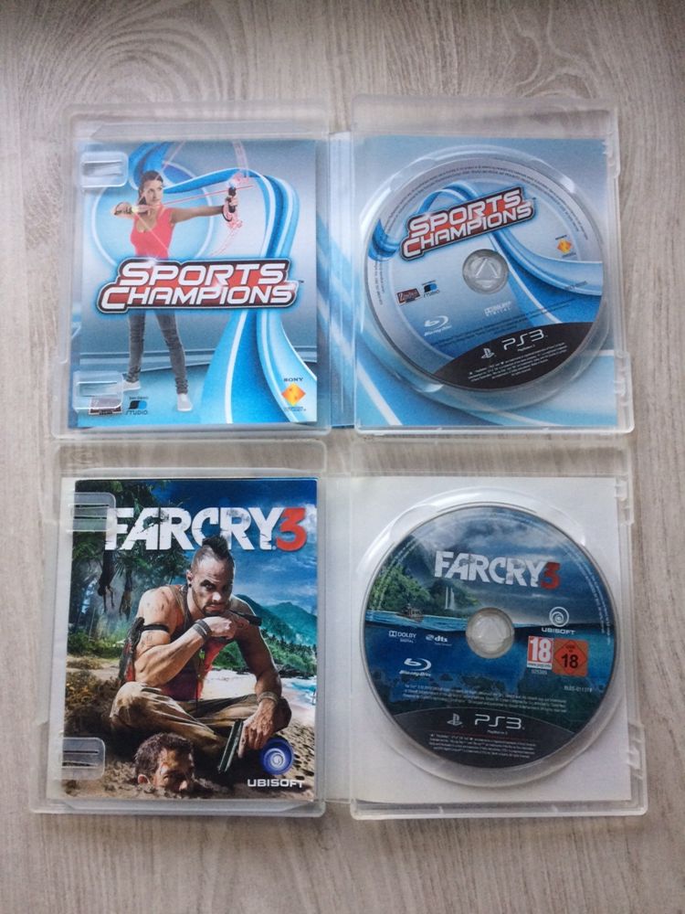 Far Cry 3 Sports Champions Move Fitness Little Ps3 gry Playstation 3