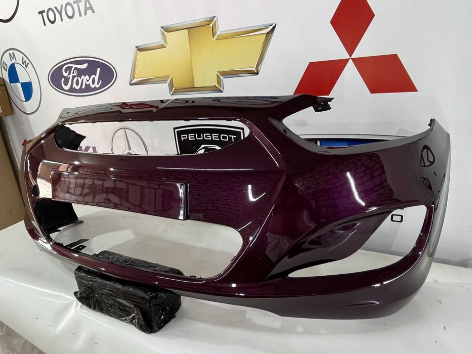 Бампер Хюндай Акцент Hyundai Accent новый завод ЦВЕТ Polcar TM Польша