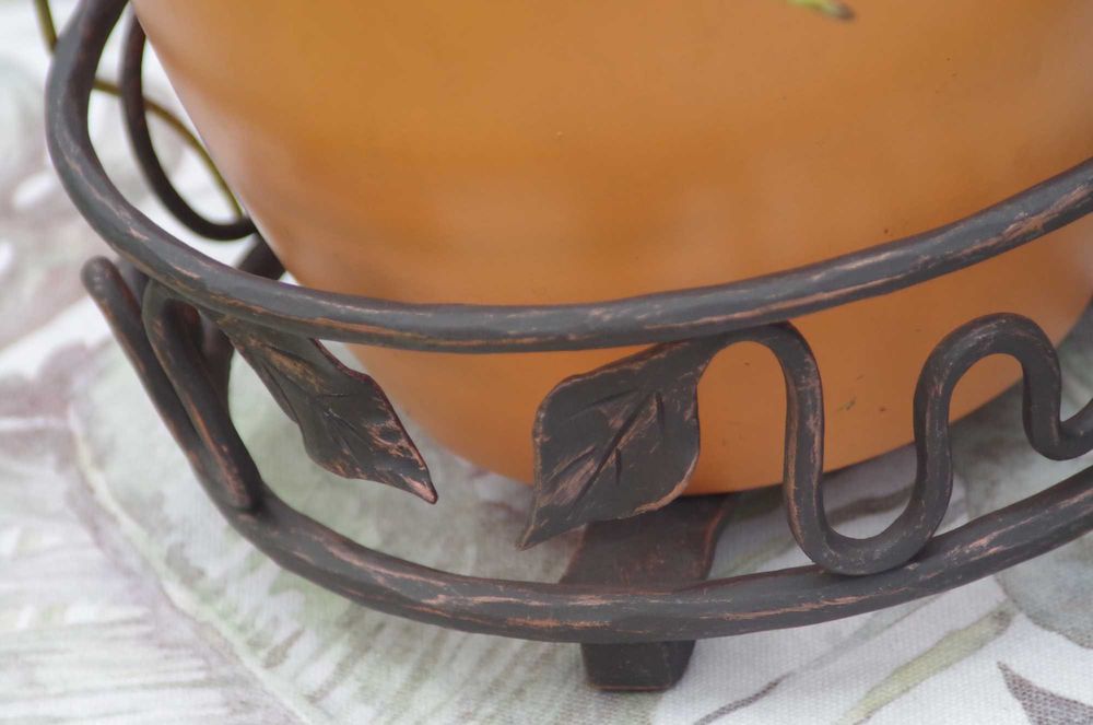 Kwietnik śr. 30cm kuty robiony ręcznie hand made