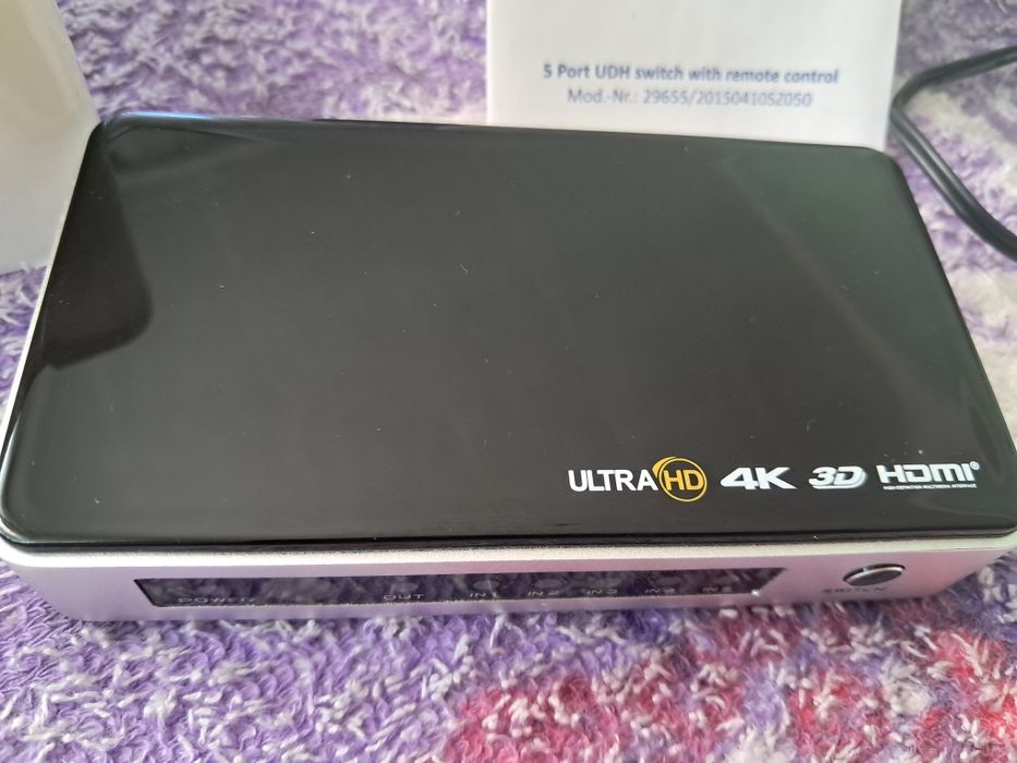 Комутатор UDH switch with remote control