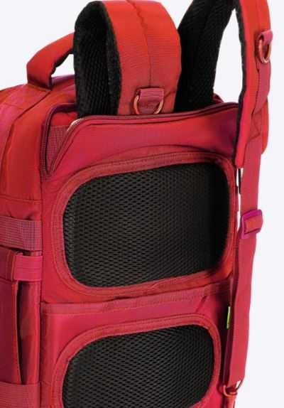 Plecak WITTCHEN 40x25x20 bordowy – bagaż do samolotu Ryanair