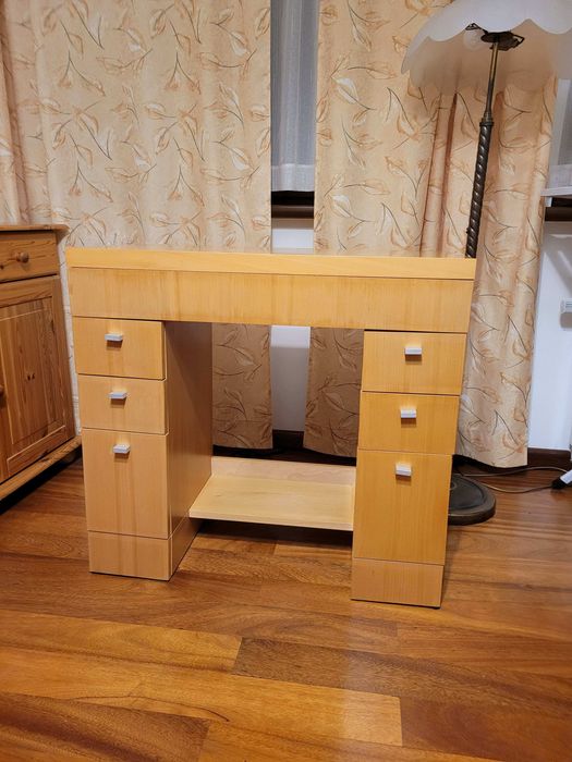 Toaletka drewniana - buk