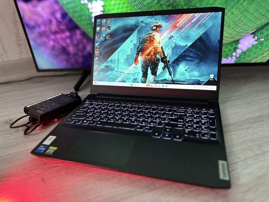Ігровий ноутбук LENOVO Gaming i5-видео geforce RTX 3050 Ti до 6 Gb