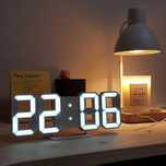 LED cyfrowy zegar wielofunkcyjne USB