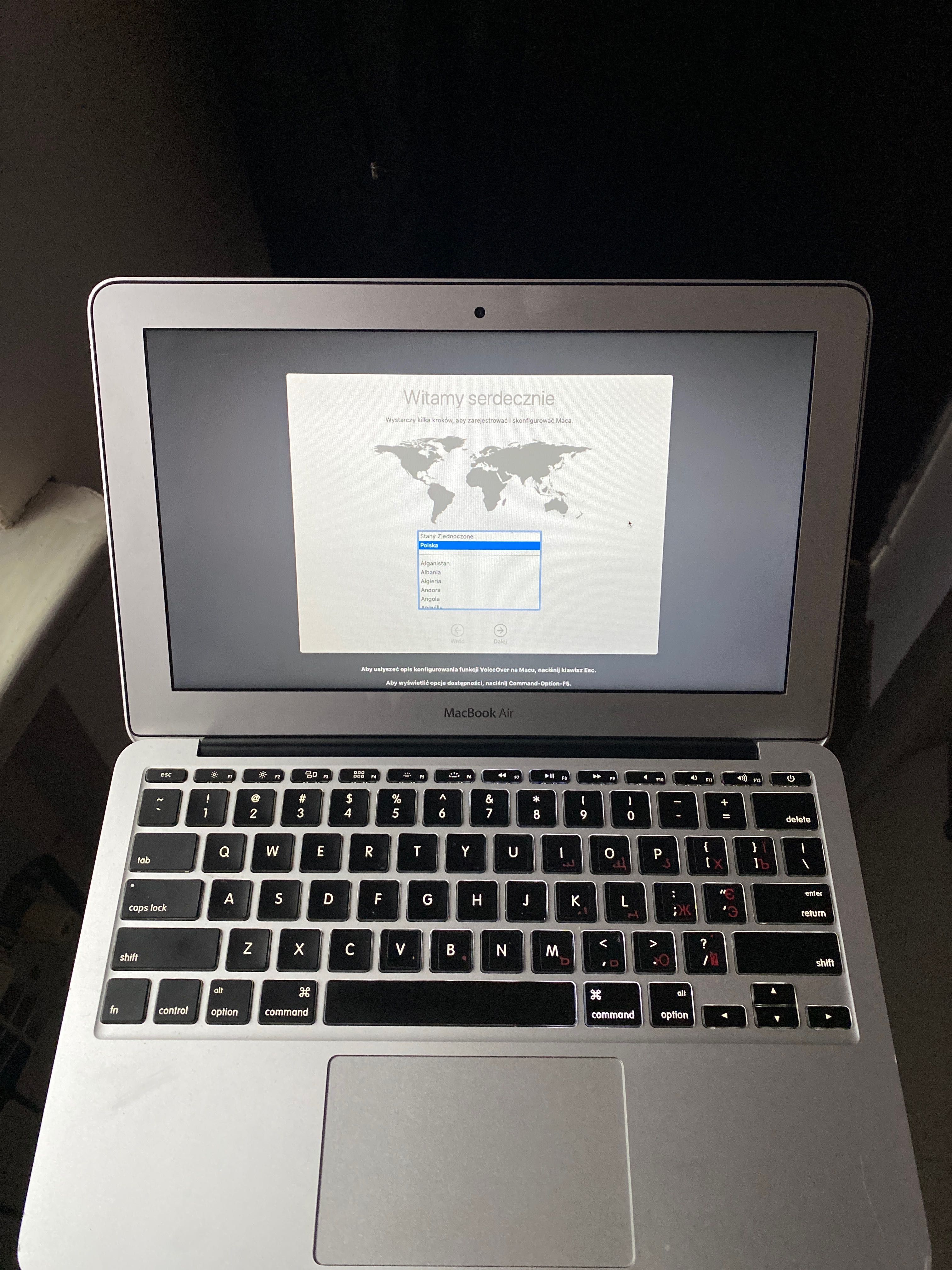 MacBook Air 11 macOS Catalina Core i5