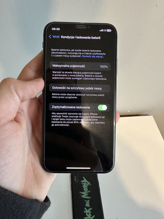 Iphone X 64GB 100% baterii