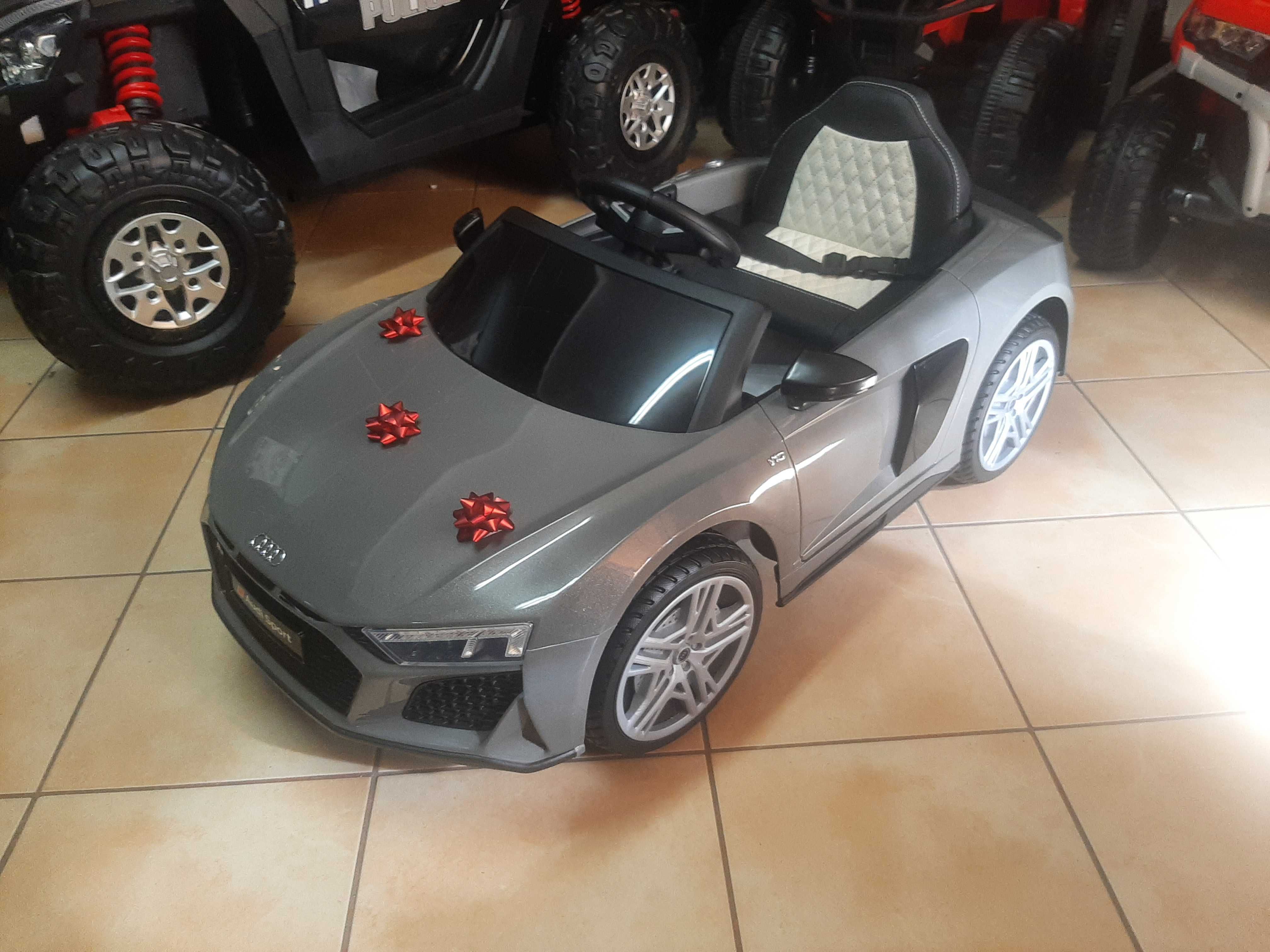 Samochód AUDI R8 na akumulator dla dzieci